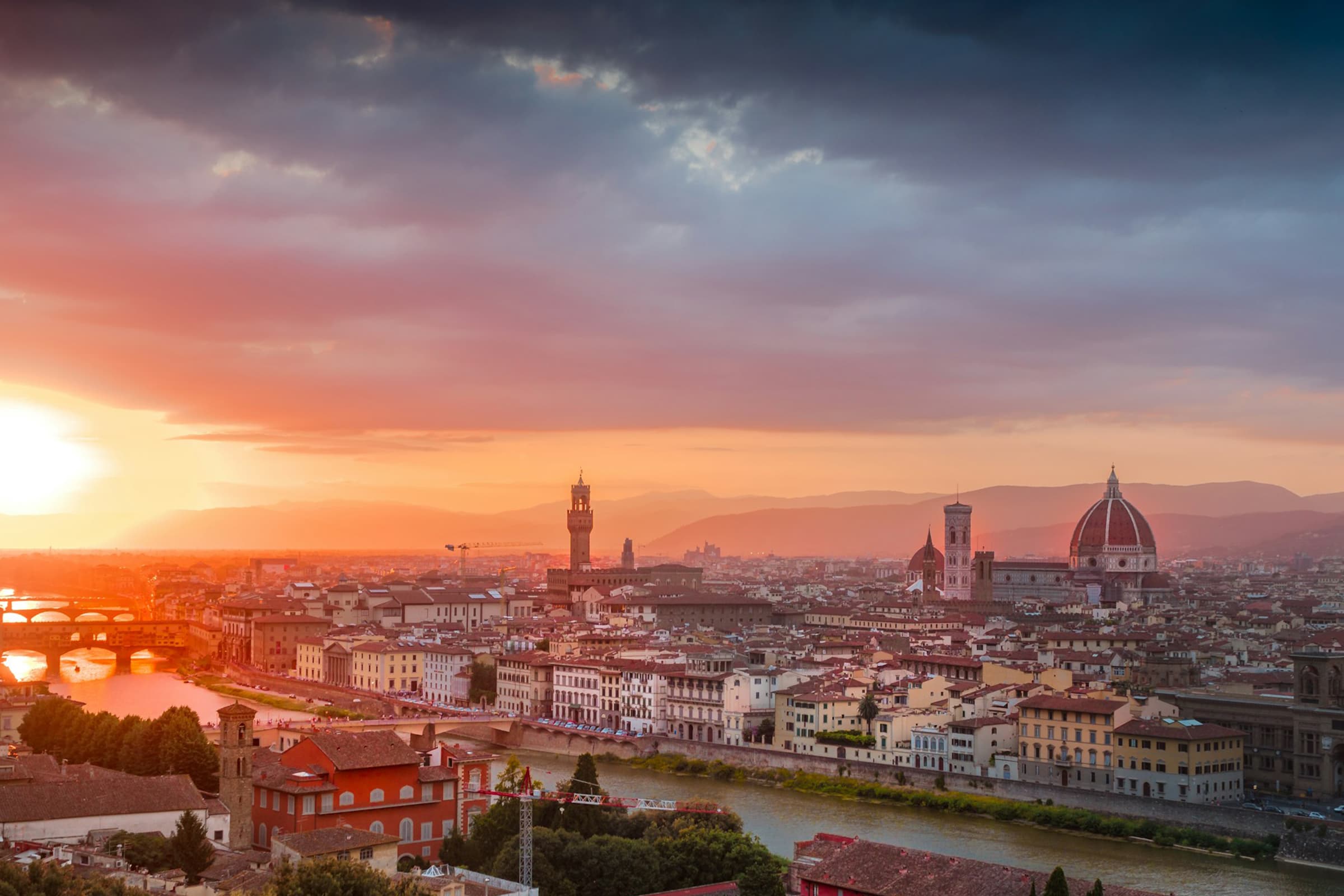 Vista panoramica di Firenze